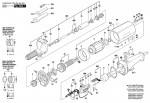 Bosch 0 602 208 005 ---- Hf Straight Grinder Spare Parts